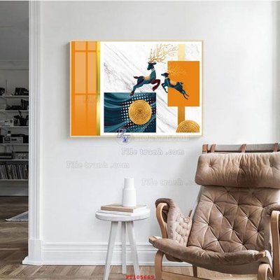 File gốc File tranh hiện đại pha lê gương FT105669 (in tráng gương) nghệ thuật