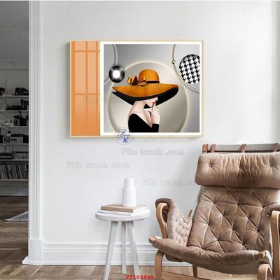 Ảnh gốc File tranh hiện đại pha lê gương FT105685 (siêu chi tiết) để in ấn