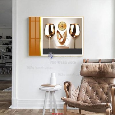 File ảnh File tranh hiện đại pha lê gương FT105707 (gốc) in quảng cáo ngoài trời