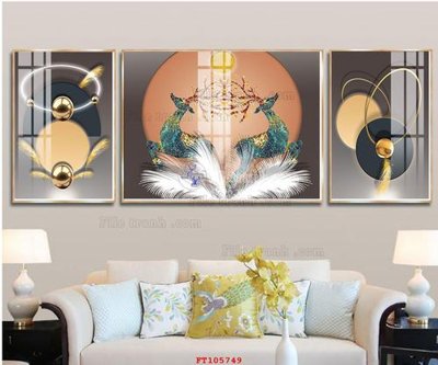 Tệp tin gốc File tranh hiện đại pha lê gương FT105749 (chất lượng) File tranh hiện đại pha lê gương FT105749