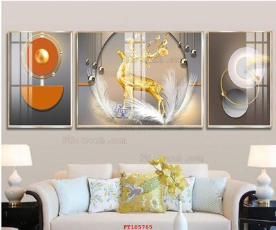 File tranh in mica File tranh hiện đại pha lê gương FT105765 (độ phân giải cao)