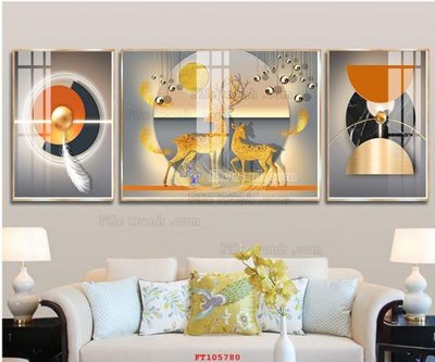 File tranh trang trí File tranh hiện đại pha lê gương FT105780 (tải file gốc)