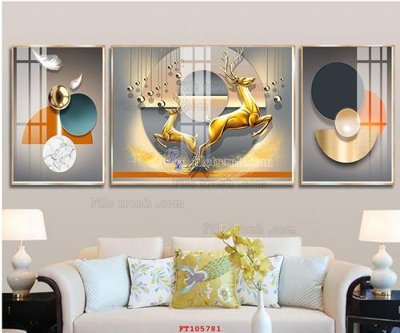 File gốc File tranh hiện đại pha lê gương FT105781 (ảnh chi tiết) để in lụa