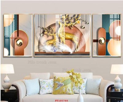 File tranh File tranh hiện đại pha lê gương FT105788 (ảnh gốc) sắc nét hoàn hảo