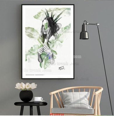 File tranh ảnh gốc File tranh hiện đại pha lê gương FT105816 dùng cho in khổ lớn