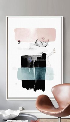 File PSD File tranh hiện đại pha lê gương FT105829 (gốc) nhiều lớp (multi-layer)