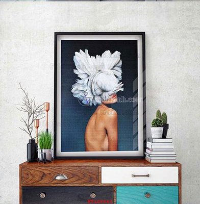 File tranh File tranh hiện đại pha lê gương FT105843 (bản gốc) treo quán cafe