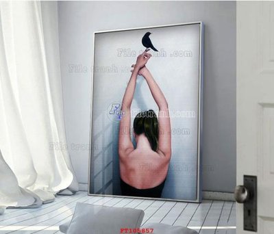 File PSD File tranh hiện đại pha lê gương FT105857 (nguyên gốc) chất lượng cao