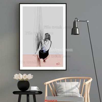 Tải file File tranh hiện đại pha lê gương FT105876 (gốc) làm file in ấn