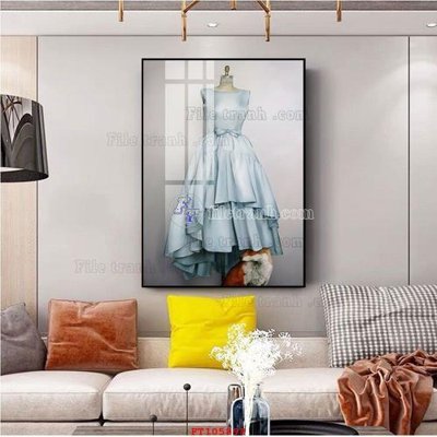 File gốc File tranh hiện đại pha lê gương FT105898 (chuẩn màu) cho in offset