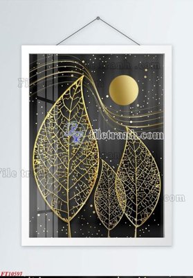 File in trần File tranh bộ hiện đại FT865597 (bản gốc) phong cảnh