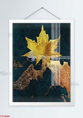 File gốc File tranh bộ hiện đại FT964608 (in mica) làm bảng hiệu