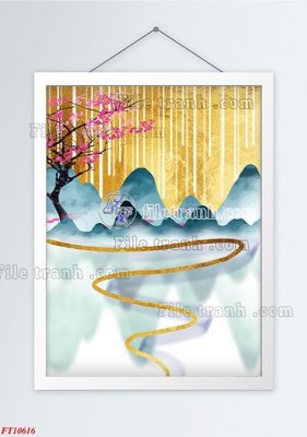 File gốc File tranh bộ hiện đại FT1036616 (cho in ấn) từ kho Filetranh