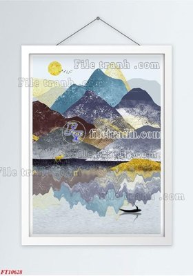 File gốc File tranh bộ hiện đại FT1144628 (PNG) không nền chất lượng