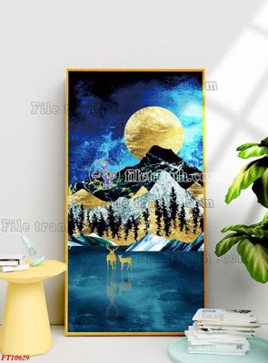 File PSD File tranh bộ hiện đại FT1153629 (nguyên gốc) chất lượng cao