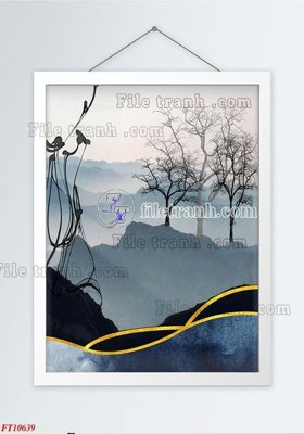 File gốc File tranh bộ hiện đại FT1243639 (cho in 3D) độc đáo