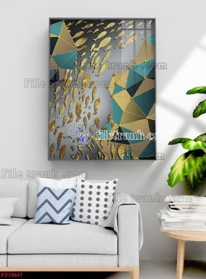 File PSD File tranh bộ hiện đại FT1315647 (bản gốc) cho nhà in