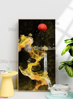 File tranh File tranh bộ hiện đại FT1513669 (gốc) in vải canvas