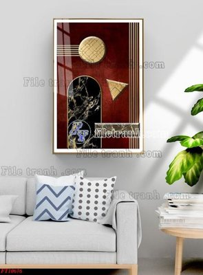 File PSD File tranh bộ hiện đại FT1576676 (bản gốc) dễ dàng edit