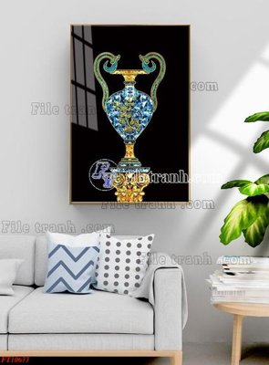 File tranh File tranh bộ hiện đại FT1585677 (ảnh gốc) in trần xuyên sáng