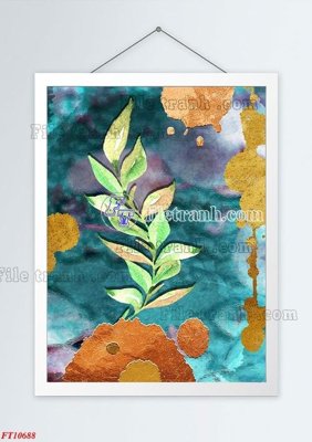 File gốc File tranh bộ hiện đại FT1684688 (in 3D) nghệ thuật