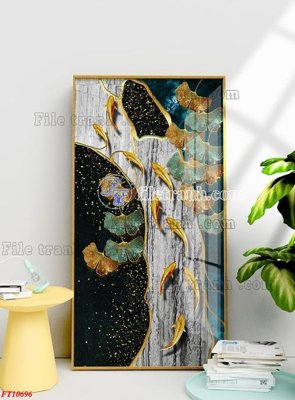 File tranh File tranh bộ hiện đại FT1756696 (bản gốc) treo quán cafe