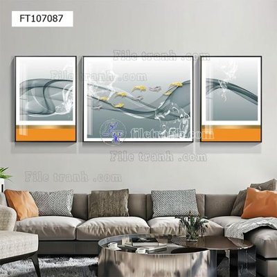 File tranh File tranh hiện đại pha lê gương FT107087 (gốc) chủ đề tĩnh vật