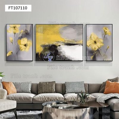 File PSD File tranh hiện đại pha lê gương FT107110 (nguyên bản) cho thiết kế