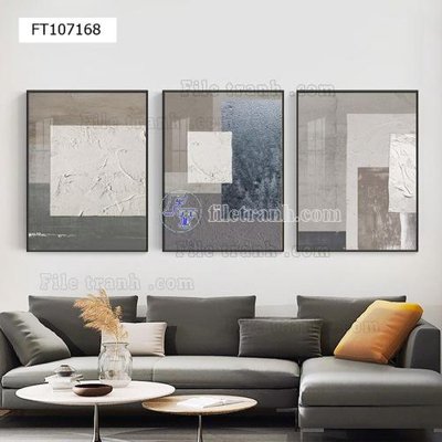 Download file gốc File tranh hiện đại pha lê gương FT107168 (in lụa) cao cấp