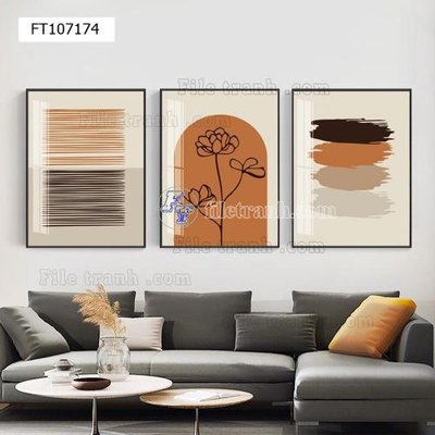 File tranh File tranh hiện đại pha lê gương FT107174 (gốc) chủ đề tĩnh vật