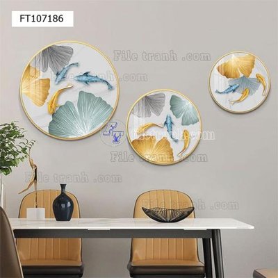 Download file gốc File tranh hiện đại pha lê gương FT107186 (in mica) trong suốt