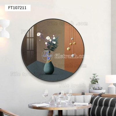 Tải file File tranh hiện đại pha lê gương FT107211 (gốc) in ấn ngay lập tức