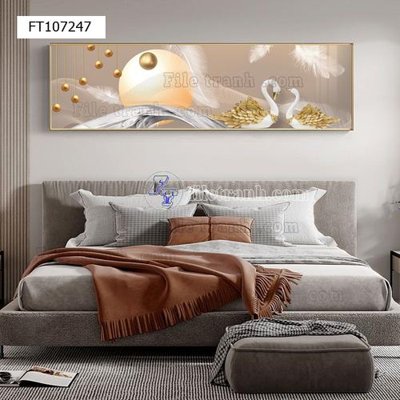 File gốc File tranh hiện đại pha lê gương FT107247 (cho in 3D) độc đáo