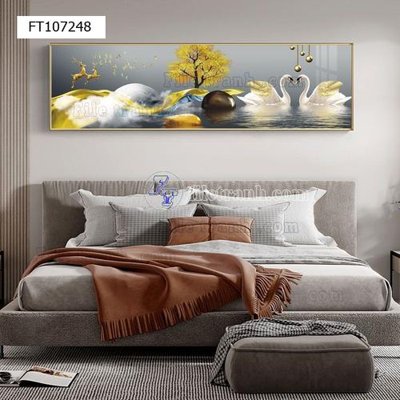 File in ấn File tranh hiện đại pha lê gương FT107248 (bản gốc) sắc nét