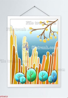 Tải file File tranh bộ hiện đại FT2017725 (ảnh gốc) file TIFF