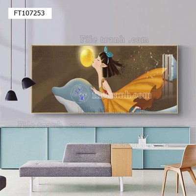 File PSD File tranh hiện đại pha lê gương FT107253 (bản gốc) độ phân giải cao