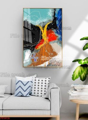 Ảnh gốc File tranh bộ hiện đại FT2026726 (độ nét cao) in tráng gương