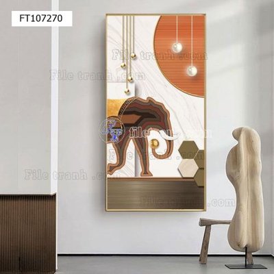 File tranh in mica File tranh hiện đại pha lê gương FT107270 (độ phân giải cao)