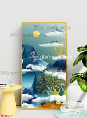 File gốc File tranh bộ hiện đại FT2062730 (in 3D) nghệ thuật