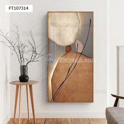 File gốc File tranh hiện đại pha lê gương FT107314 (PNG) trong suốt (transparent)