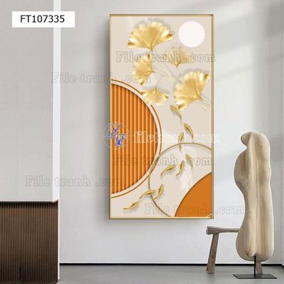 File ảnh gốc File tranh hiện đại pha lê gương FT107335 (chuyên in mica)