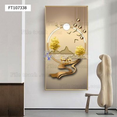 Download file File tranh hiện đại pha lê gương FT107338 (gốc) cho xưởng in