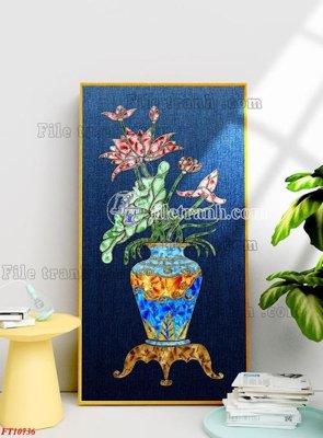 File in trần File tranh bộ hiện đại FT2116736 (bản gốc) bầu trời