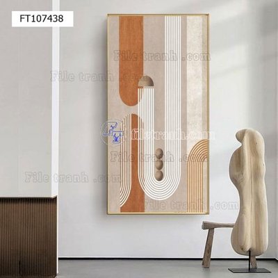 File gốc File tranh hiện đại pha lê gương FT107438 (cho in ấn) từ Filetranh.com