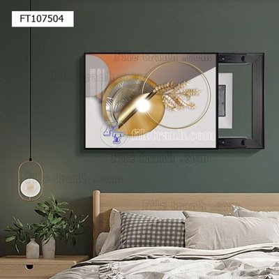 Hình ảnh gốc File tranh hiện đại pha lê gương FT107504 (để in khổ lớn)