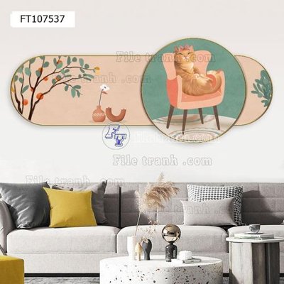 File gốc File tranh hiện đại pha lê gương FT107537 (cho in 3D) độc đáo