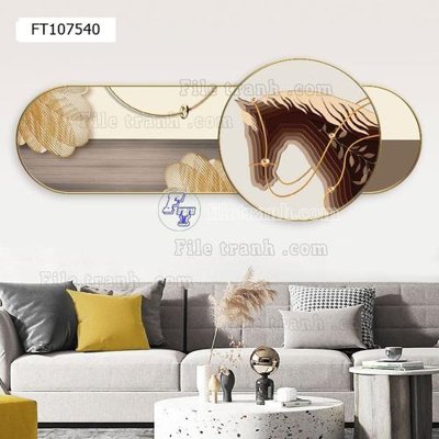 File ảnh File tranh hiện đại pha lê gương FT107540 (gốc) in PP, decal