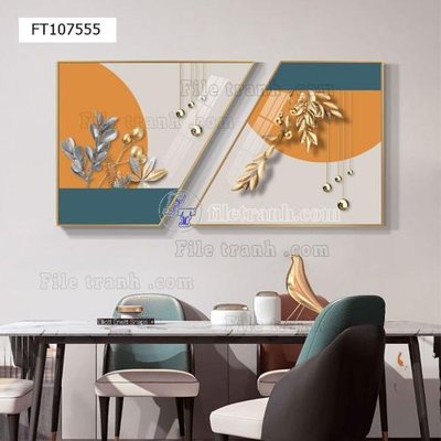 Download file File tranh hiện đại pha lê gương FT107555 (gốc) cho xưởng in