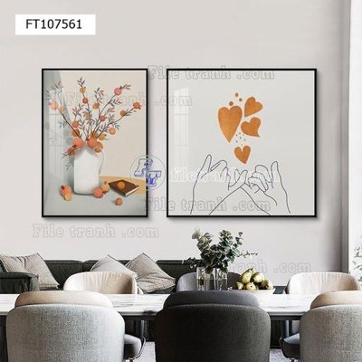 File PSD File tranh hiện đại pha lê gương FT107561 (gốc) nhiều lớp (multi-layer)