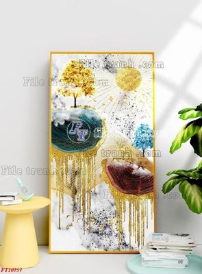 File in ấn File tranh bộ hiện đại FT2305757 (bản gốc) từ file gốc